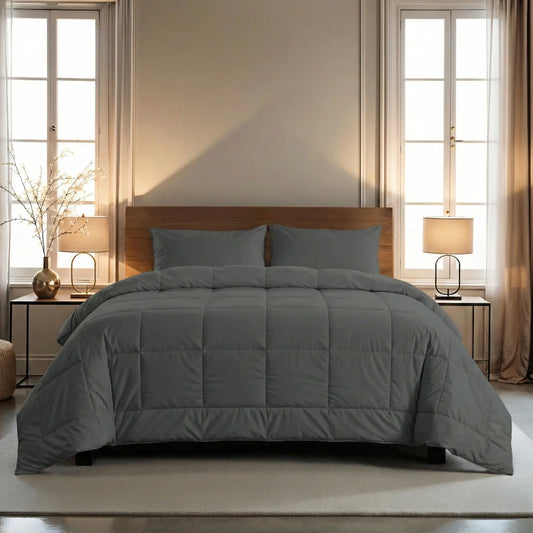 Zelesta Comfort Uni Duvet - Stone Grey