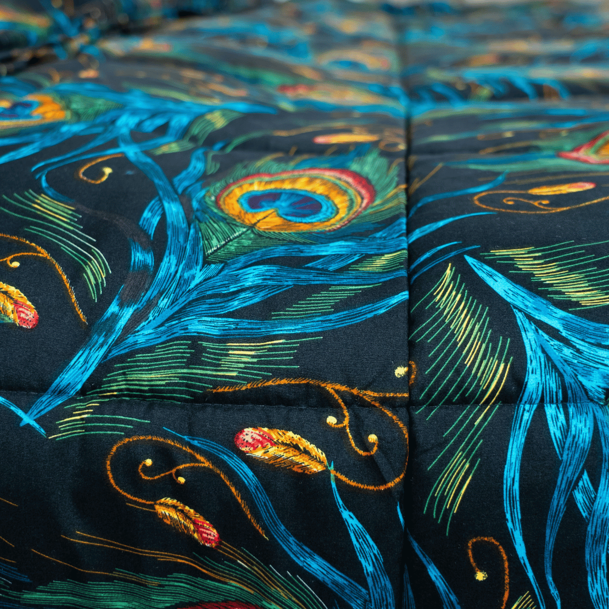 Zelesta Comfort Design Summer Duvet - Peacock Feathers