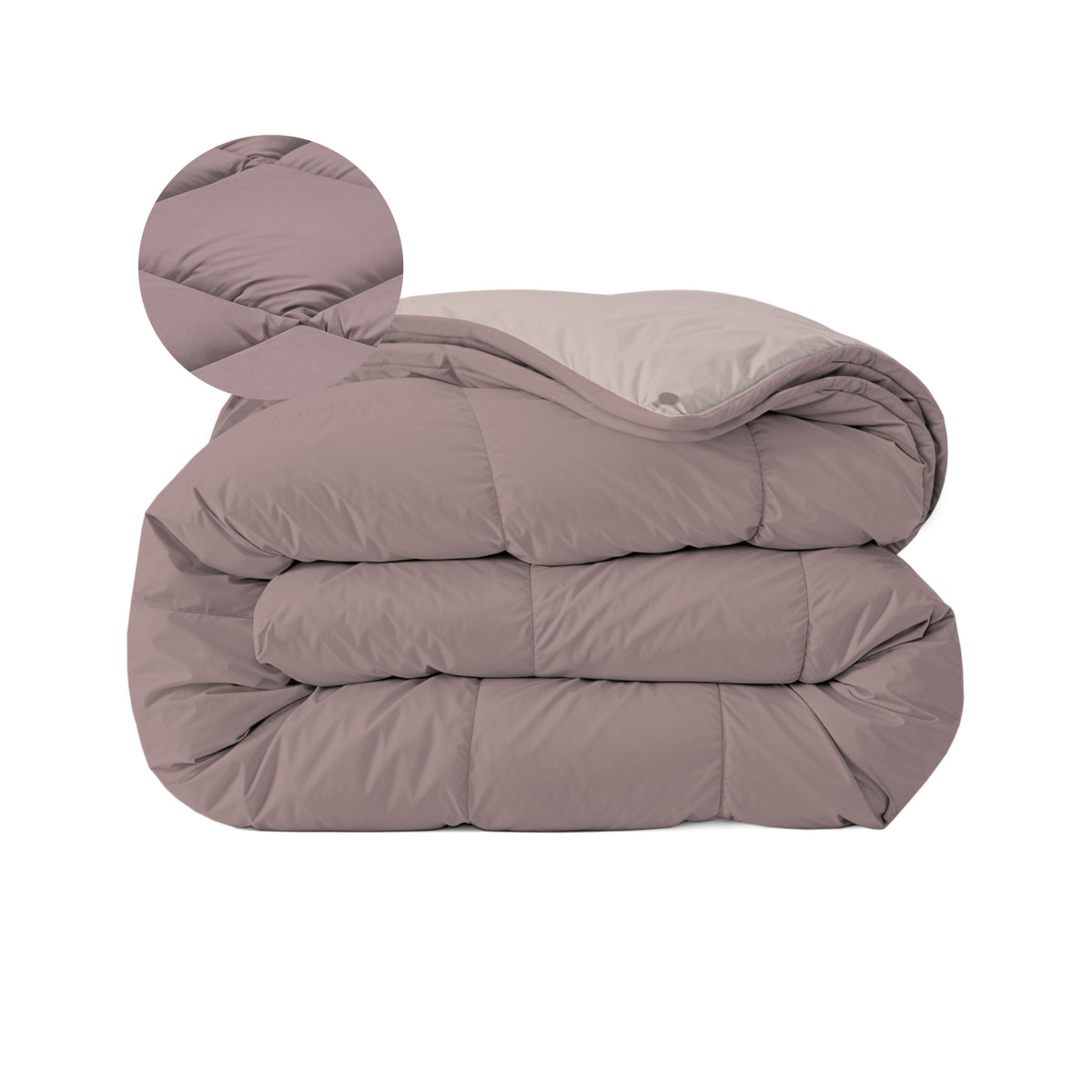 Zelesta Comfort Duo 4-Season Duvet - Pink & Light Pink