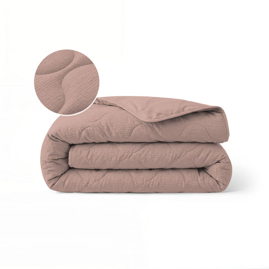 Zelesta Special Seersucker Summer Duvet - Powder Pink