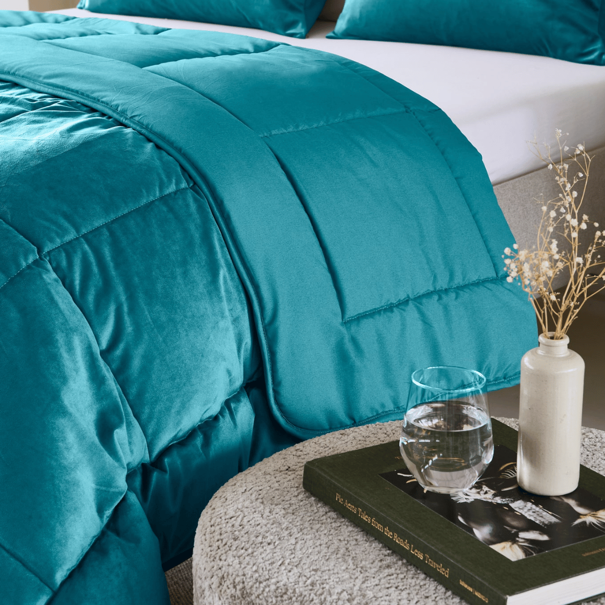 Zelesta Special Velvet Duvet - Petrol