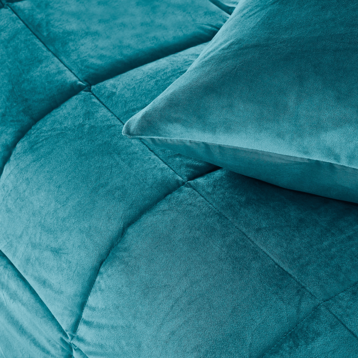 Zelesta Special Velvet Duvet - Petrol