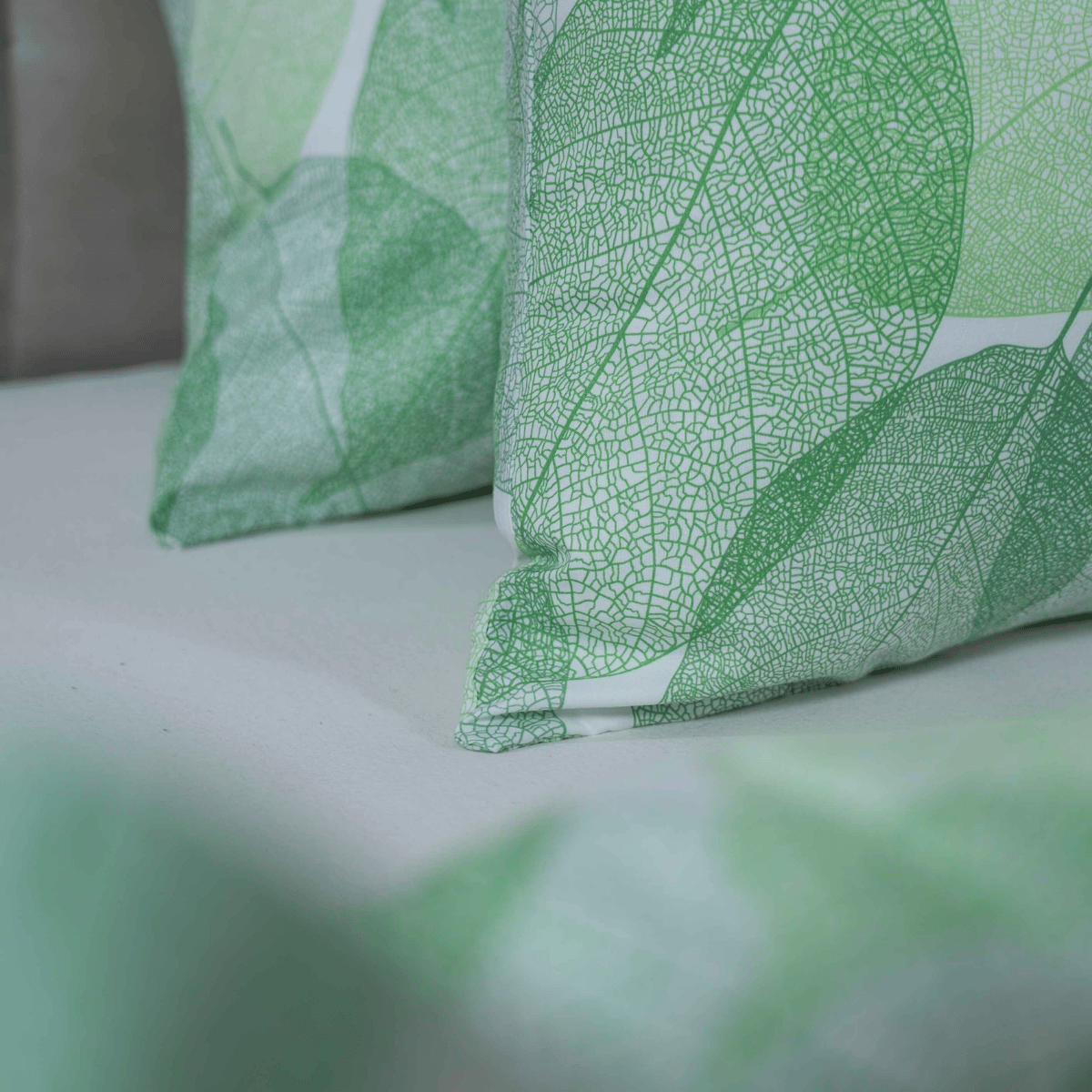 Zelesta Comfort Design Pillowcase Set Of 2 - Fresh Leaf