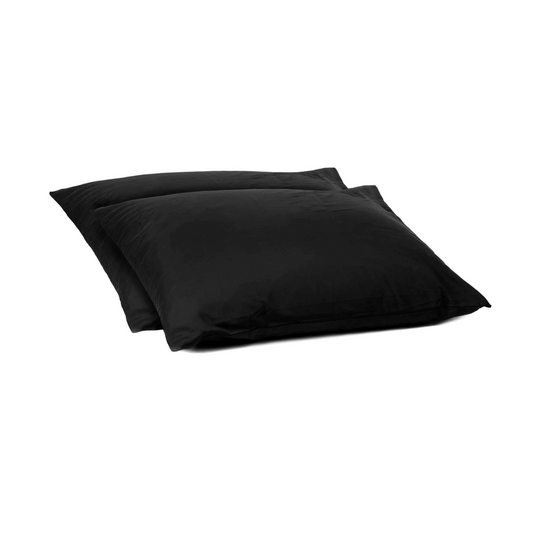 Zelesta Comfort Uni Pillowcase Set Of 2 - Black