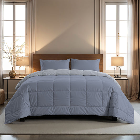 Zelesta Comfort Duo Pillowcase - Ice Blue