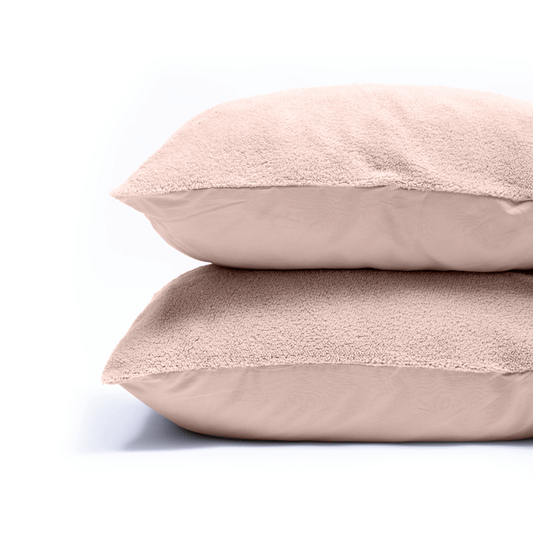Zelesta Teddy Pillowcase Set Of 2 - Pink