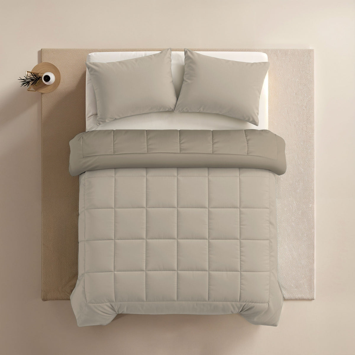 Zelesta Comfort Duo Pillowcase - Champagne