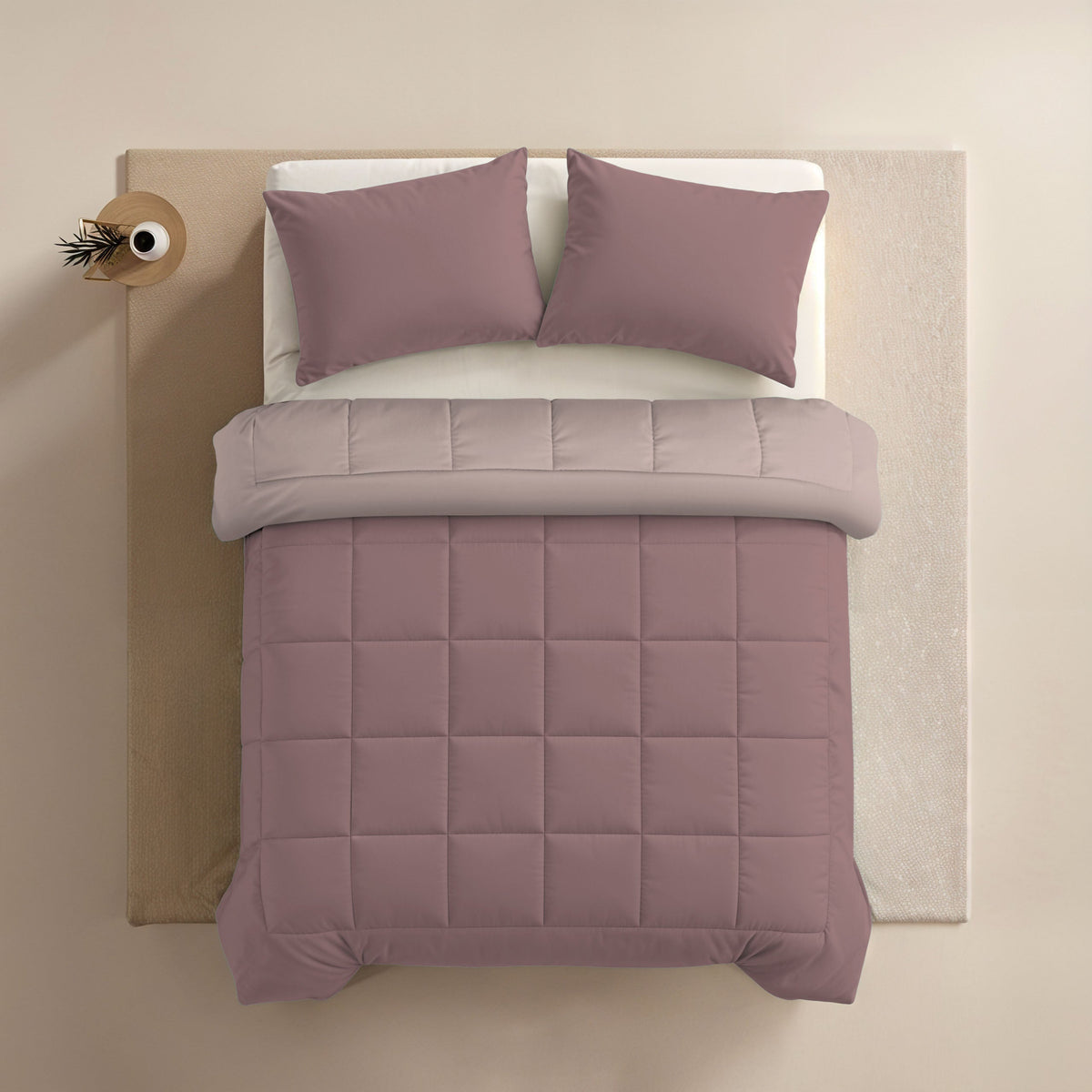 Zelesta Comfort Duo Pillowcase - Dusty Pink