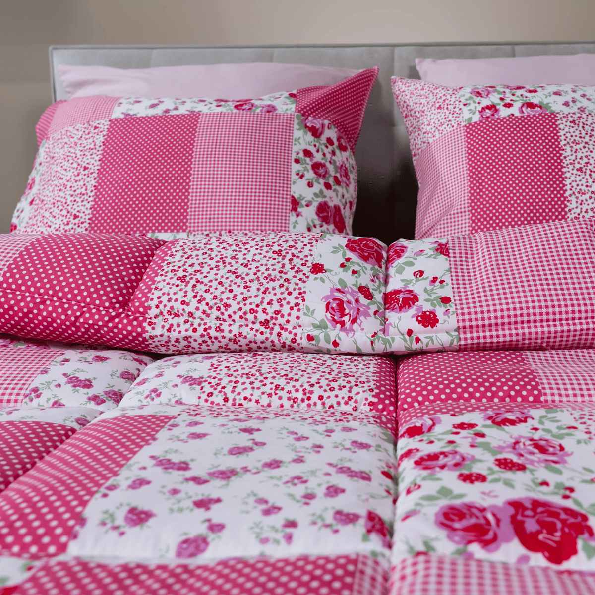 Zelesta Comfort Design Duvet - Patchwork Pink