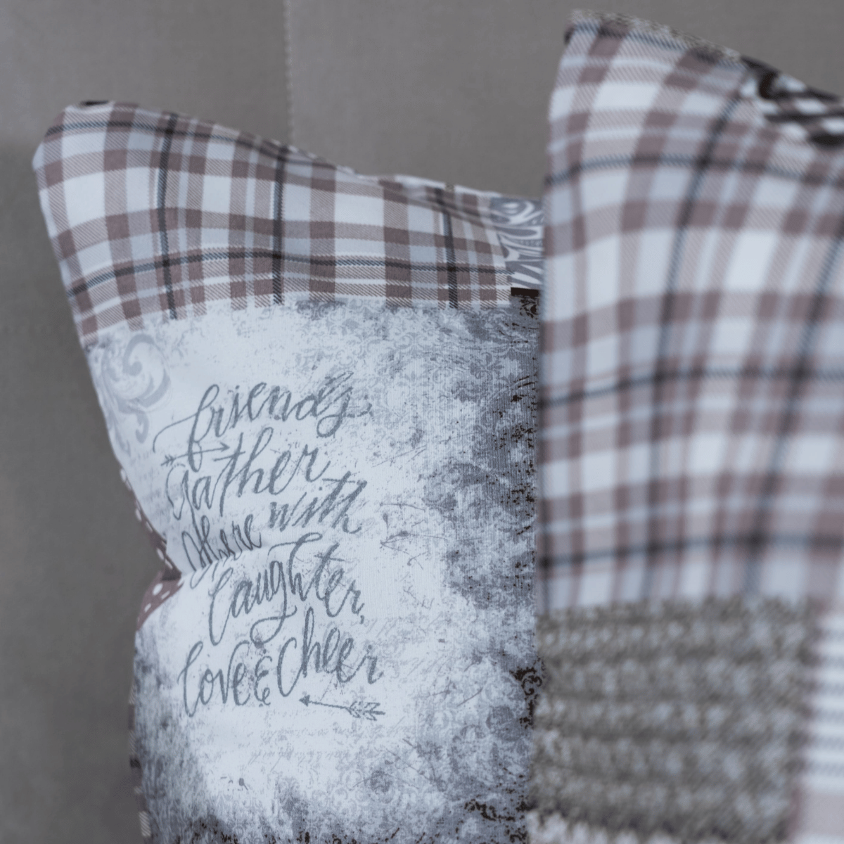 Zelesta Comfort Design Pillowcase Set Of 2 - Patchwork Hearts