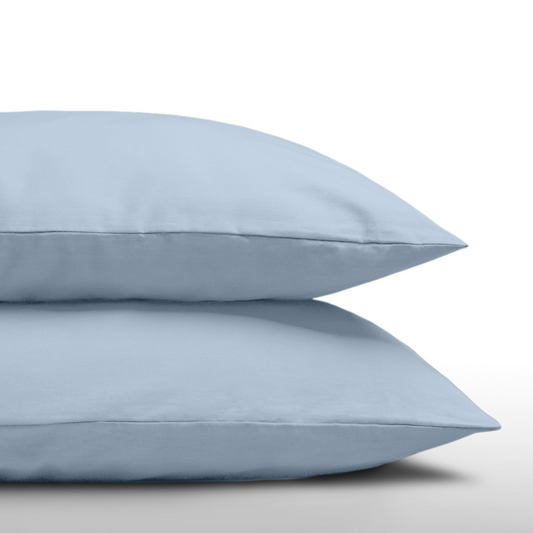 Zelesta Everyday Uni Pillowcase Set Of 2 - Light Blue