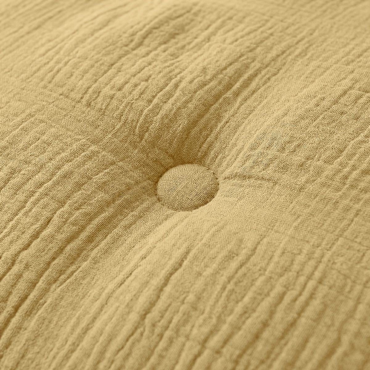 Zelesta Deluxe Cotton Muslin Duvet - Ochre