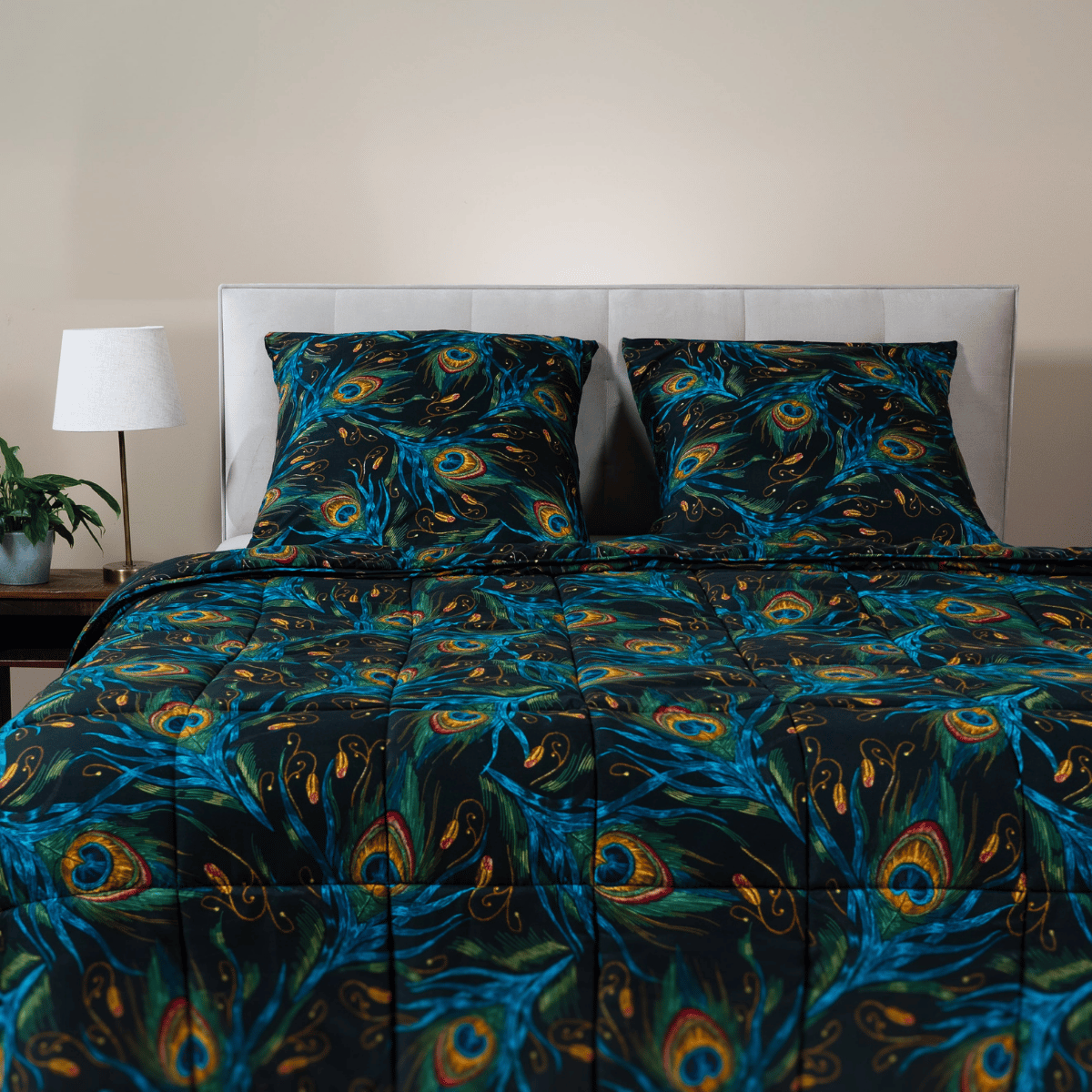 Zelesta Comfort Design Summer Duvet - Peacock Feathers