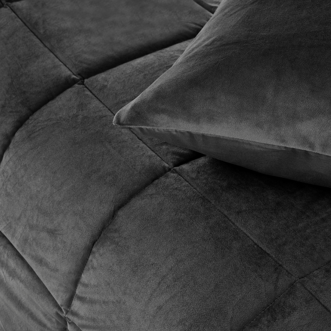 Zelesta Special Velvet Duvet - Anthracite