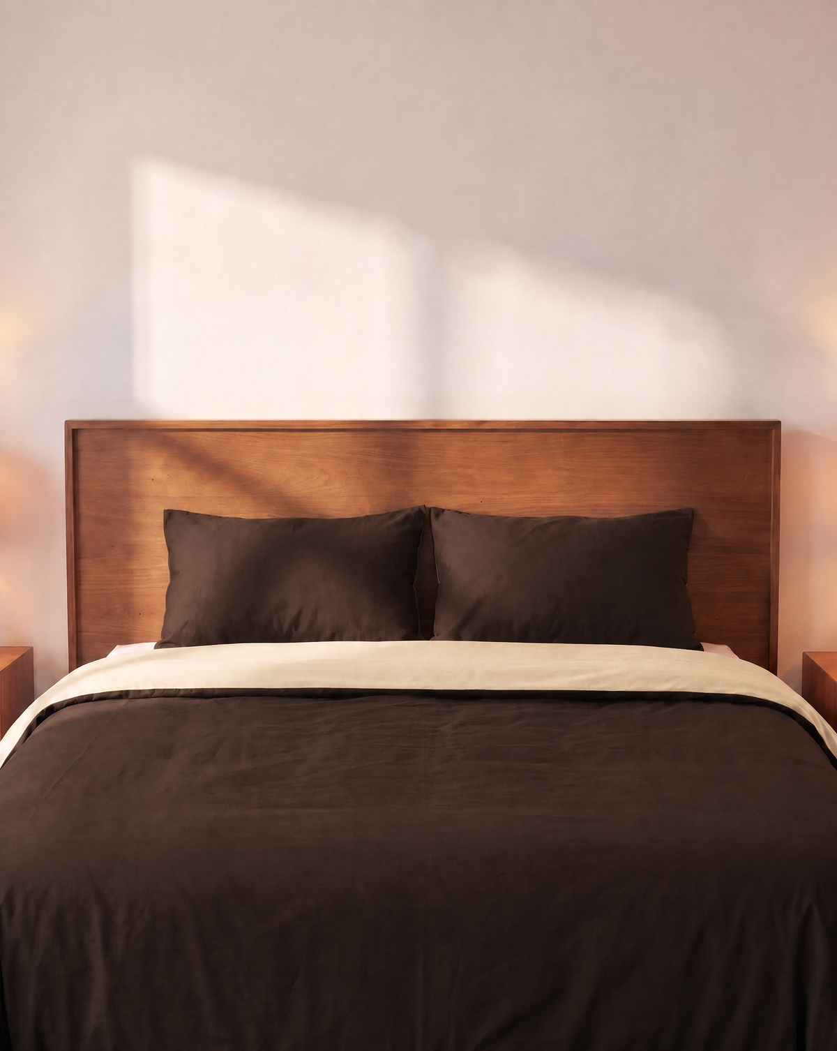 Zelesta Comfort Duo Seamless Duvet - Taupe & Brown