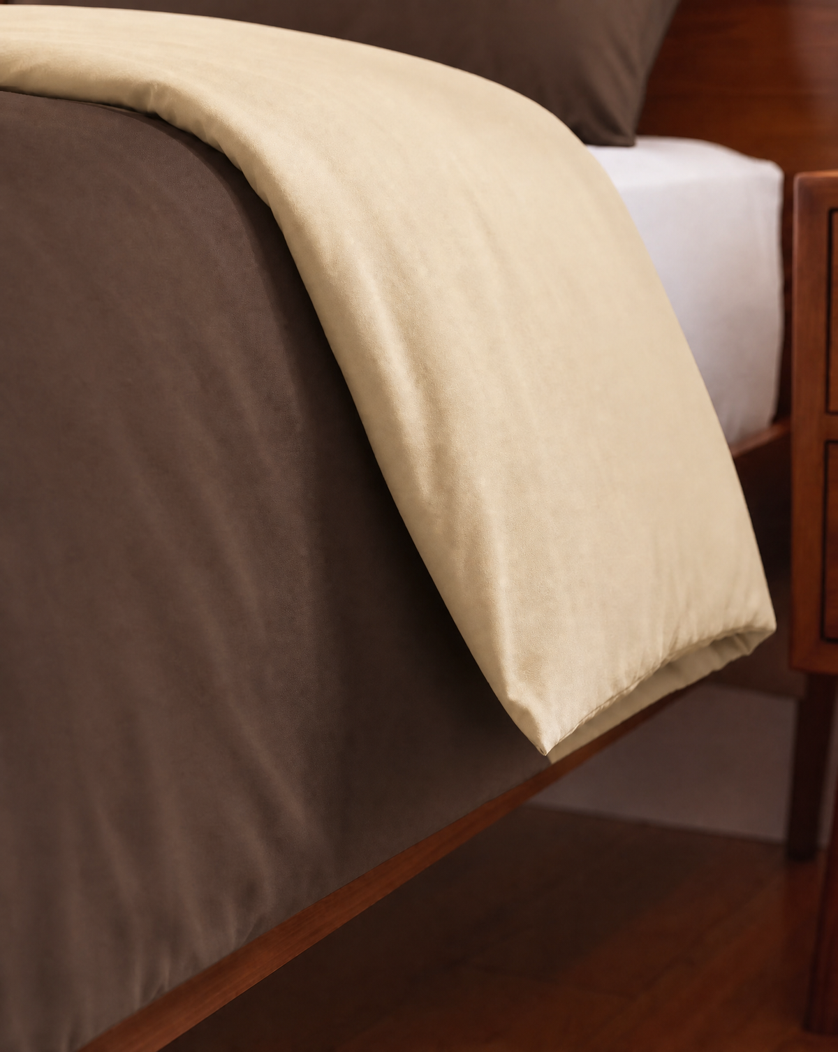 Zelesta Comfort Duo Seamless Duvet - Taupe & Brown
