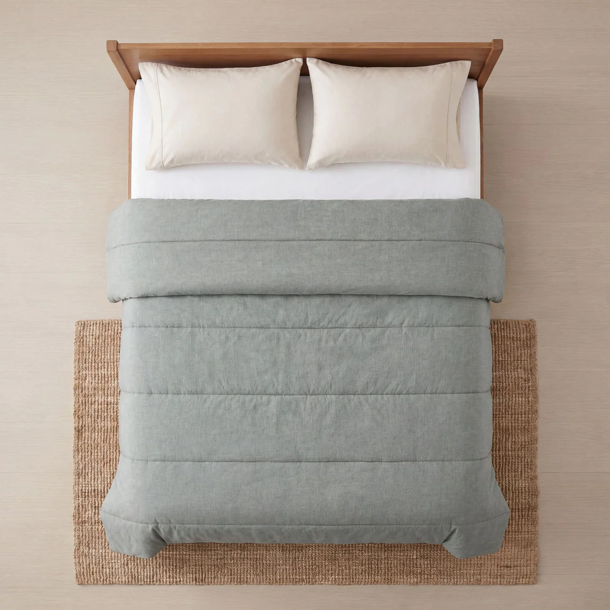 Zelesta Comfort Structure Duvet - Green