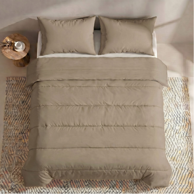 Zelesta Comfort Uni Summer Duvet - Natural Taupe
