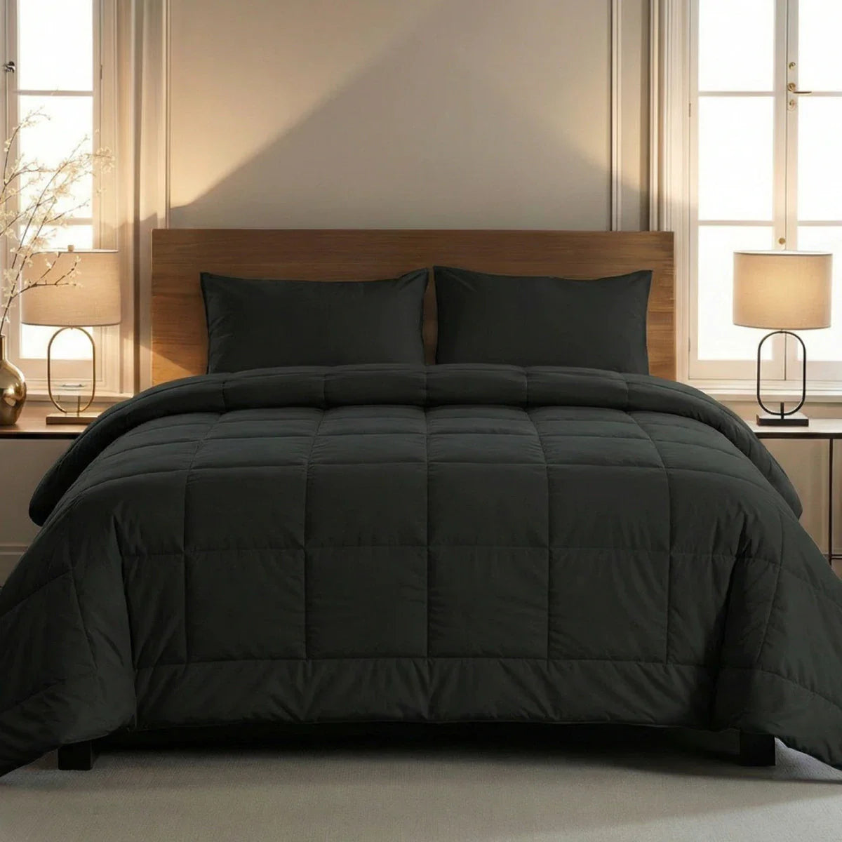 Zelesta Comfort Uni Summer Duvet - Black