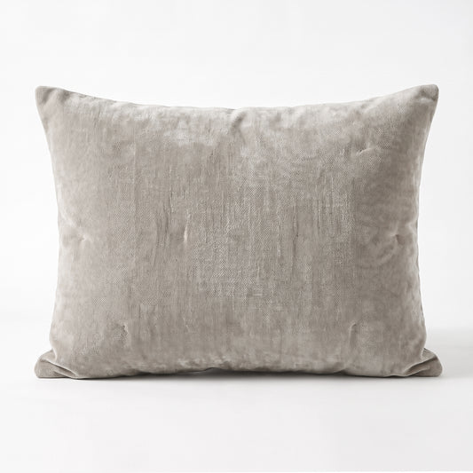 Zelesta Special Jersey Chenille Pillowcase Set Of 2 - Warm Grey
