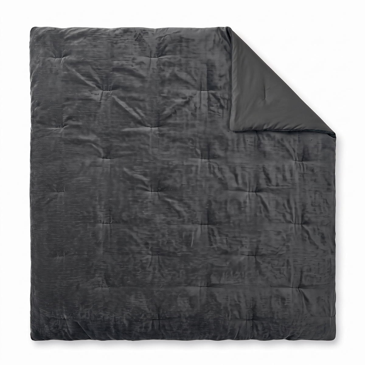Zelesta Special Jersey Chenille Duvet - Metal Grey