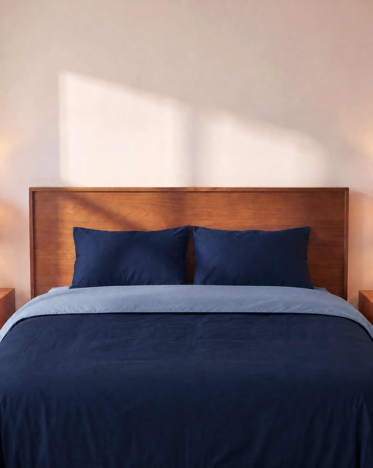 Zelesta Comfort Duo Seamless Duvet - Blue & Marine Blue