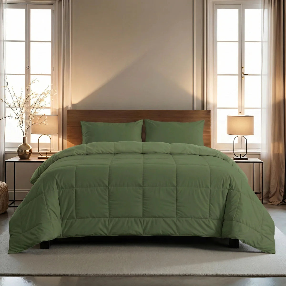 Zelesta Comfort Uni Duvet - Sage Green