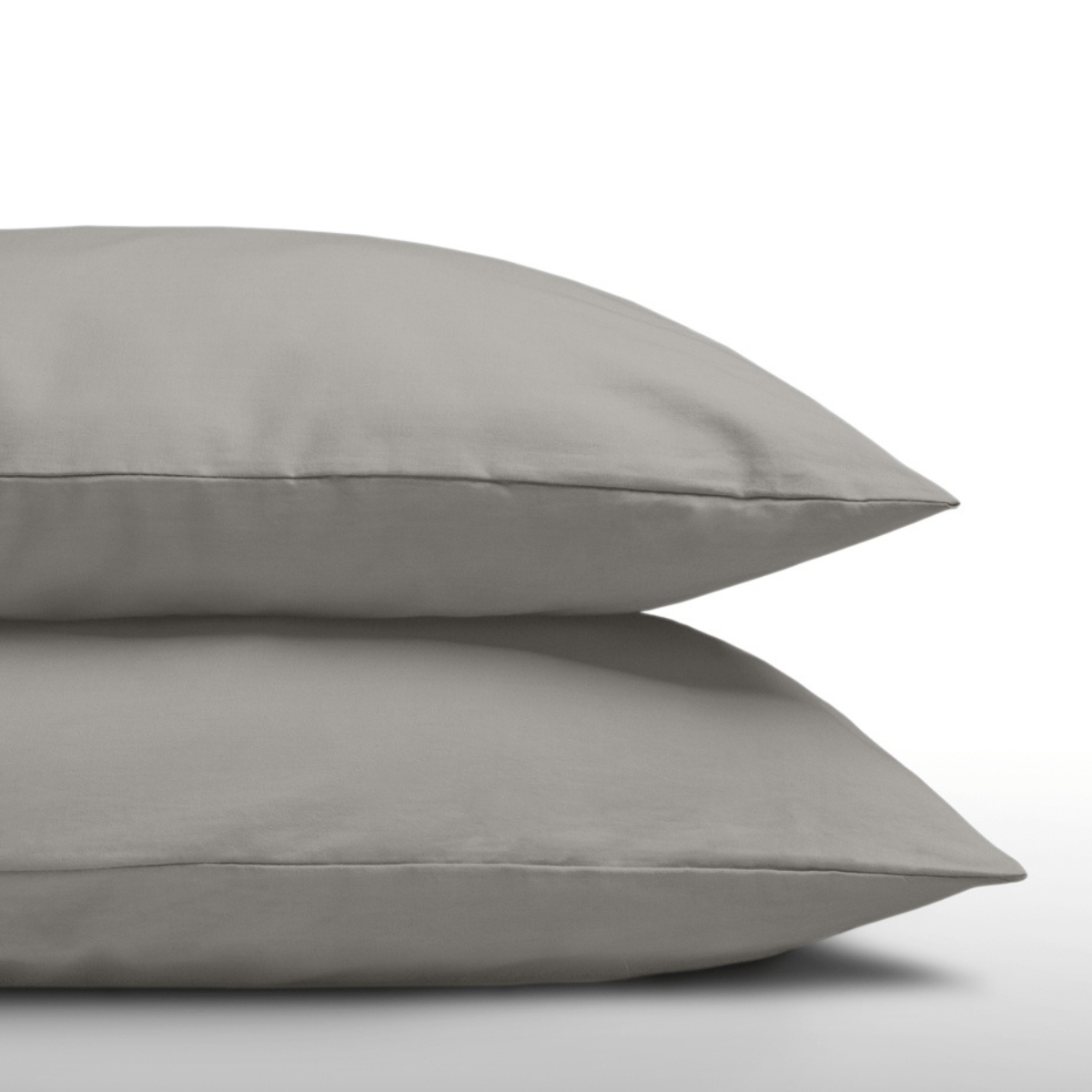 Zelesta Everyday Uni Pillowcase Set Of 2 - Soft Grey