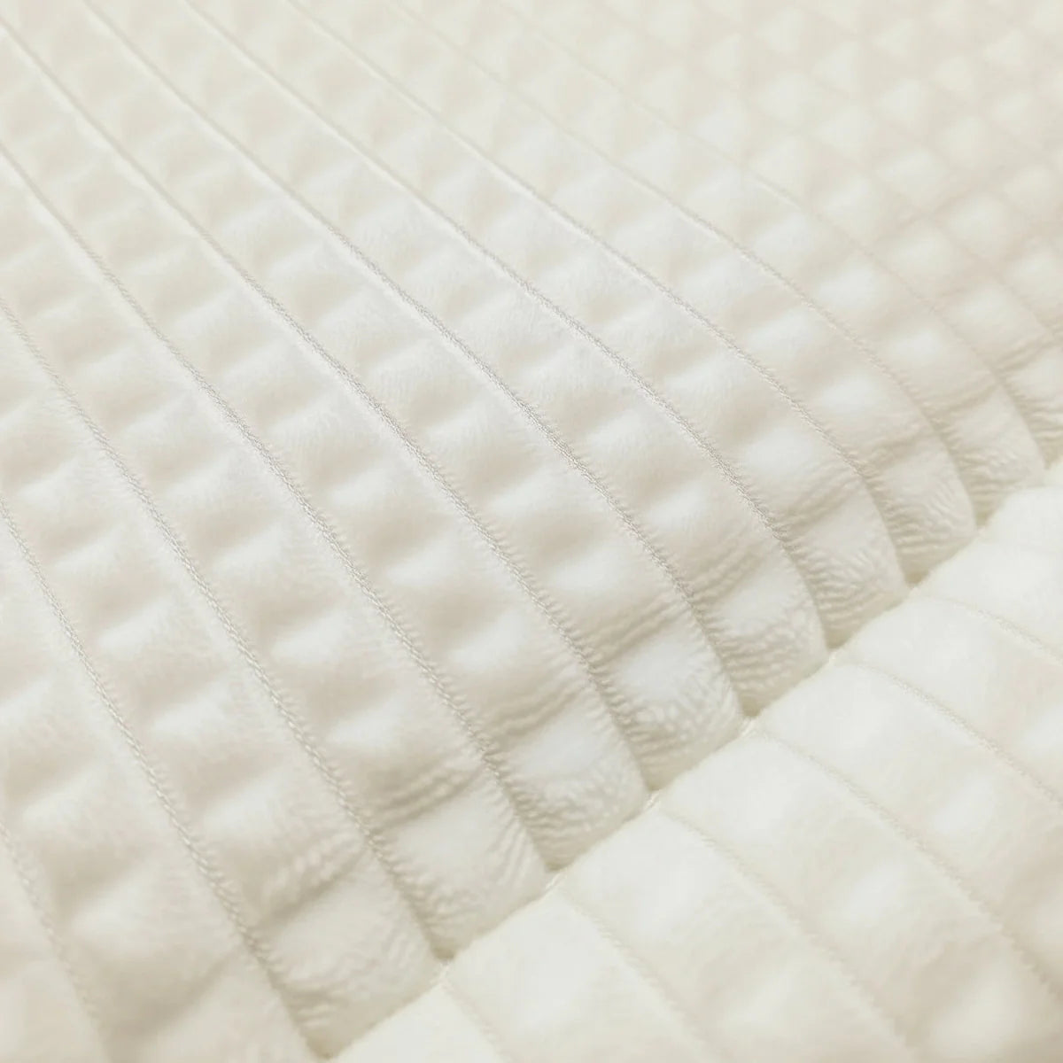 Zelesta Special Teddy Check Duvet - Cream