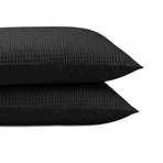 Zelesta Special Velvet Chic Pillowcase Set Of 2 - Black